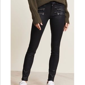 Paige Edgement Coated Jean